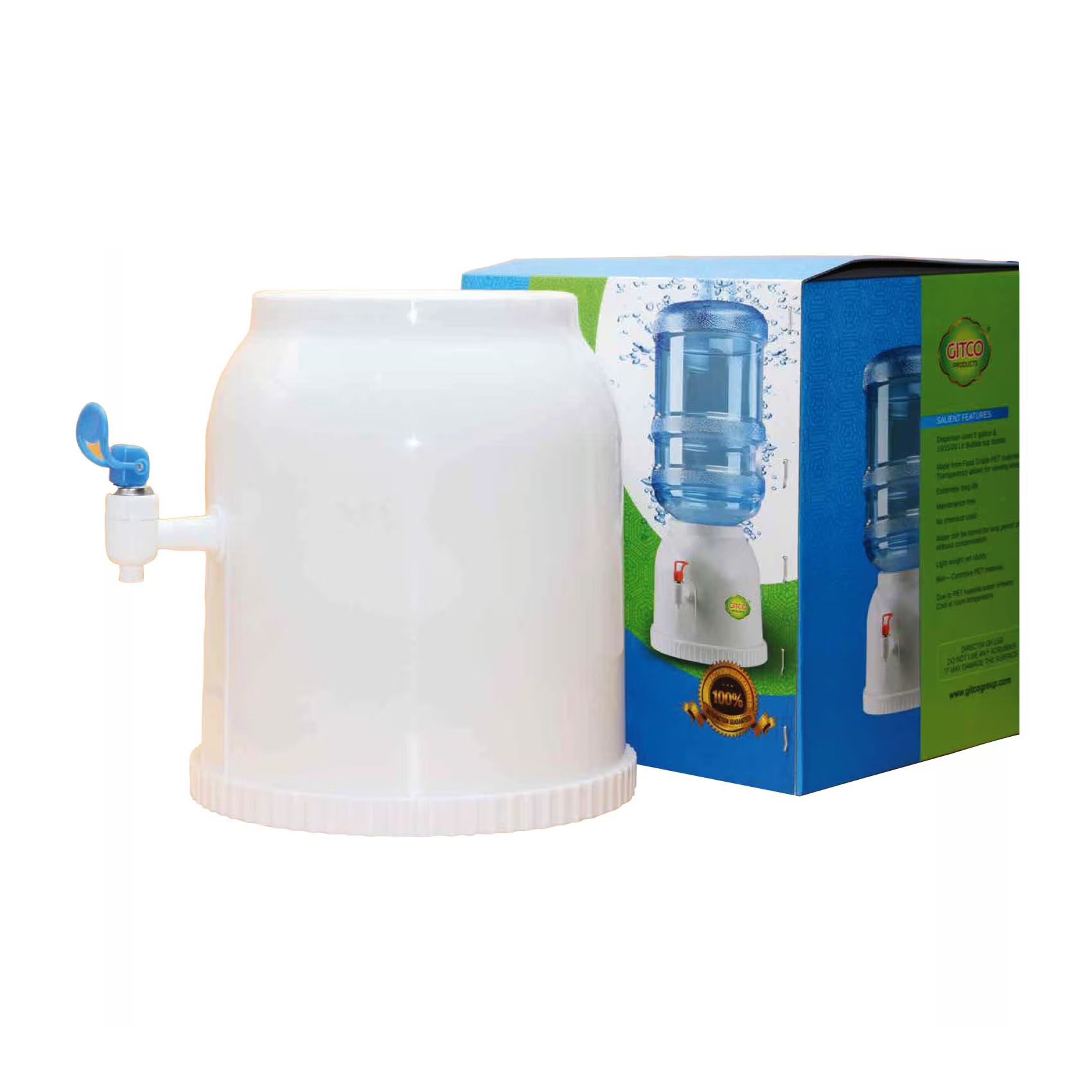 Manual Water Dispenser Stand (Bottle Support with Tap)